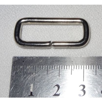 Ramka kaletnicza, szlufka, przelotka 30mm x 10mm (id: 265)
